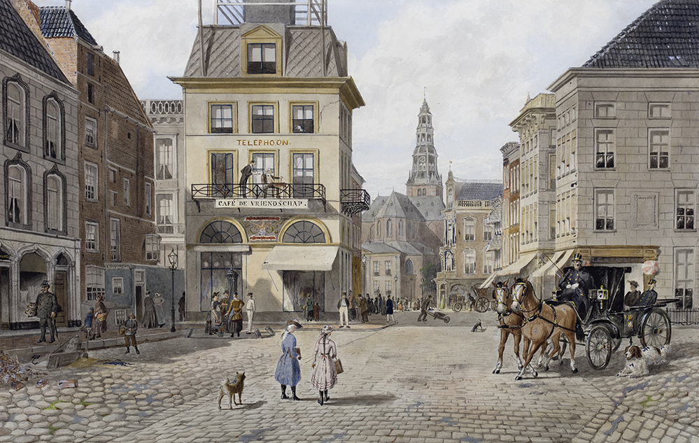 Tussen de beide markten